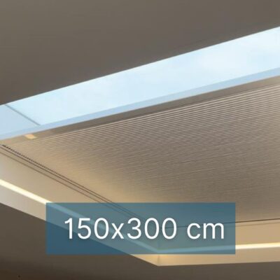Elektrisk rullgardin takfönste för Fast takfönster lutande tak 150х300cm