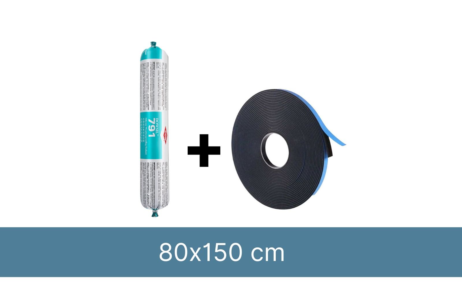 monteringssats-för-1-x-taklucka-för-platt-tak-80-x-150-cm-produktbild