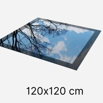Fast takfönster platt tak 120 x 120 cm